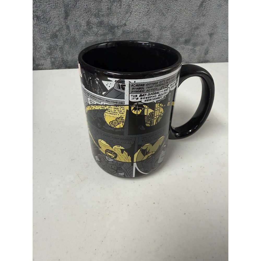 Zak! Batman Comic Book 12 oz Ceramic Coffee Mug DC Comics Bat Mite Cup Superhero